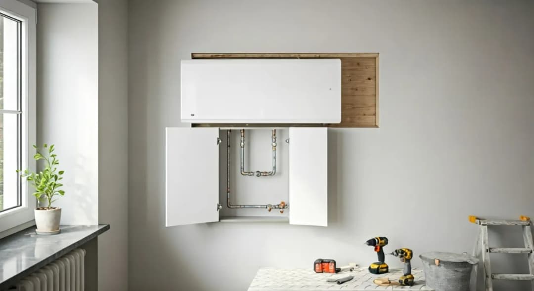 Jak zabudować bojler poziomy, aby zyskać więcej miejsca i stylu